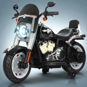Harley Style 12V Kids Electric Ride-On Bike | Battery-Powered Motorcycle for Boys & Girls
