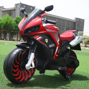 Electric Motorcycle 12V Ride-On for Kids | Outdoor Battery-Powered Motorcycle Toy