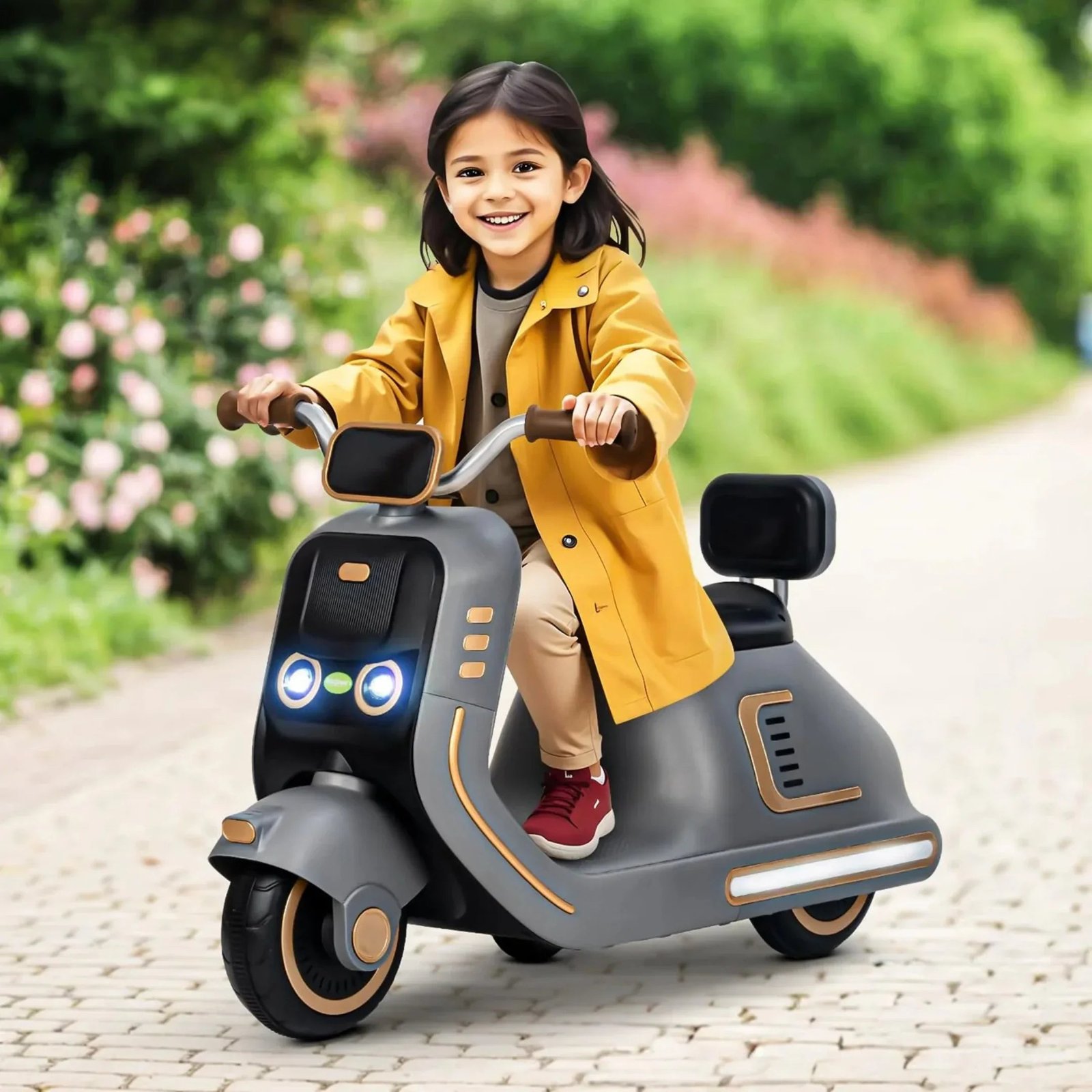 Kids Electric Motorcycle Ride-On Bike with 3 Wheels | Battery-Powered Toy for Boys & Girls Age 1–7 - Image 5