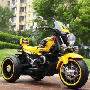 12V Kids Electric Motorbike with Early Education, Music & USB | Battery-Powered Ride-On with Multi-Function Player