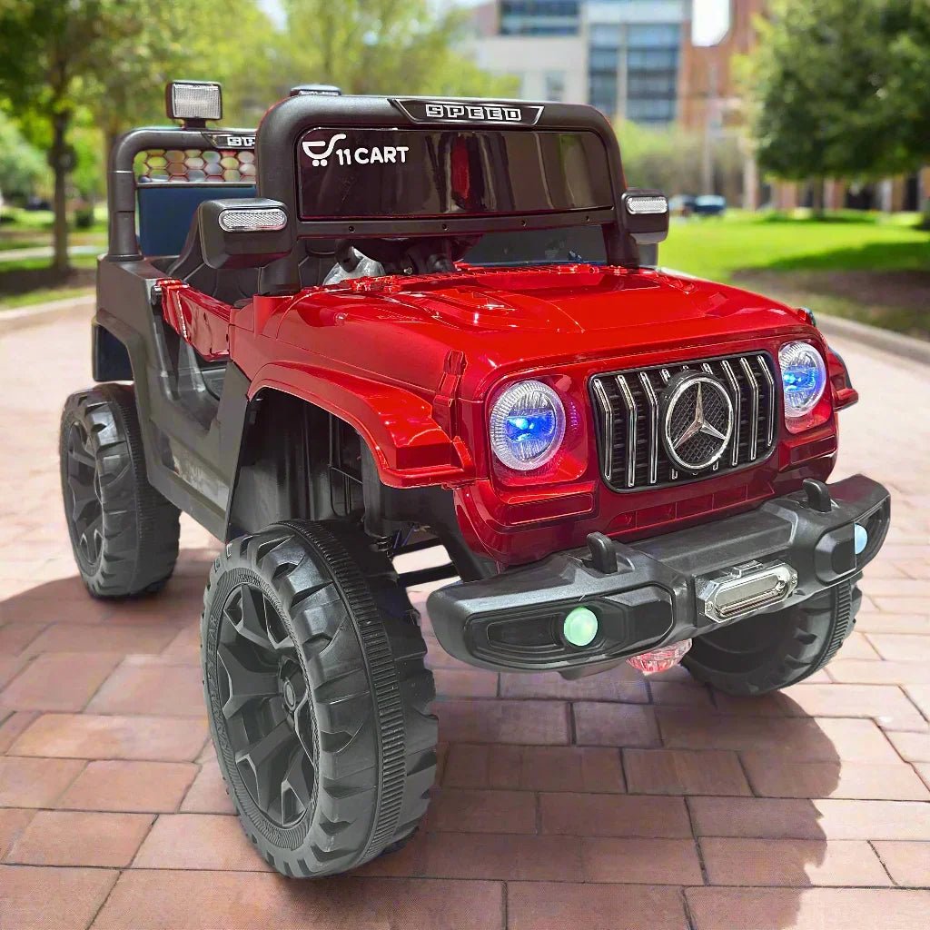 Mercedes G63 4WD Ride-On Jeep for Kids – Licensed Luxury Electric Car with 12V Battery, Music, Lights & Remote Control - Image 4