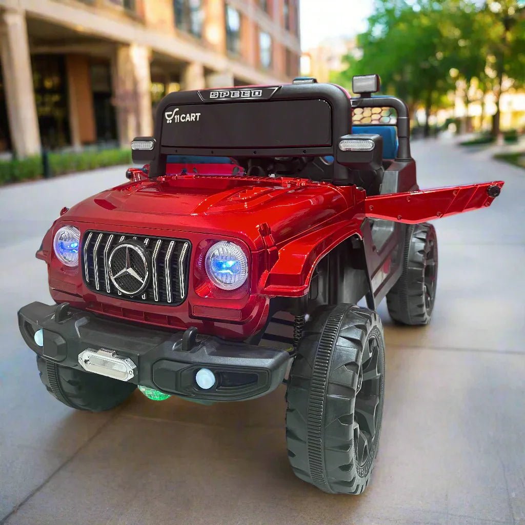 Mercedes G63 4WD Ride-On Jeep for Kids – Licensed Luxury Electric Car with 12V Battery, Music, Lights & Remote Control - Image 3