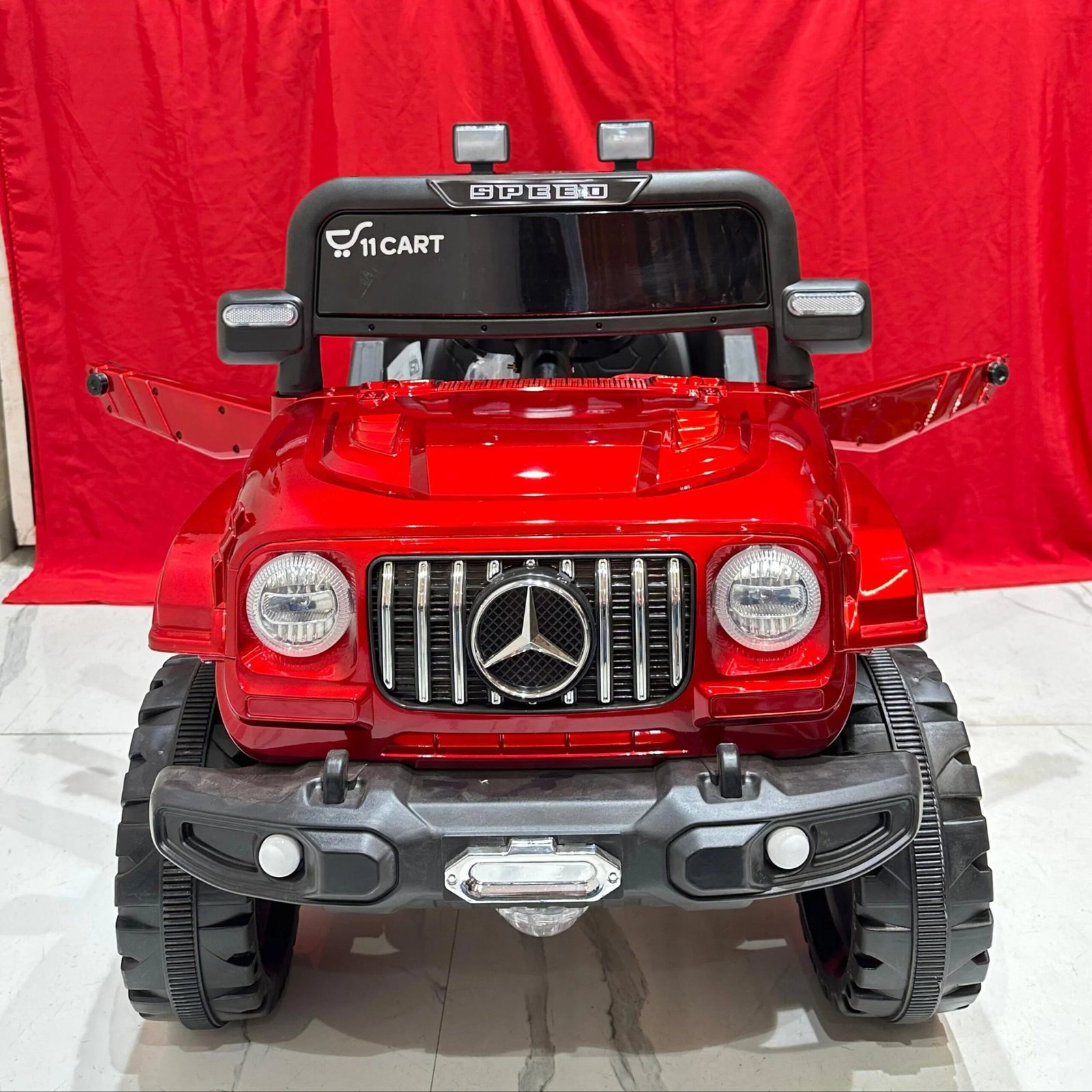 Mercedes G63 4WD Ride-On Jeep for Kids – Licensed Luxury Electric Car with 12V Battery, Music, Lights & Remote Control - Image 6